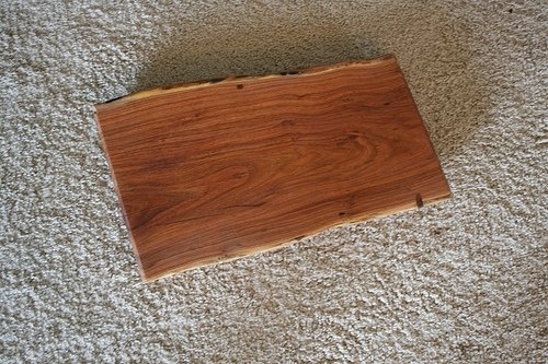 Mesquite chopping block